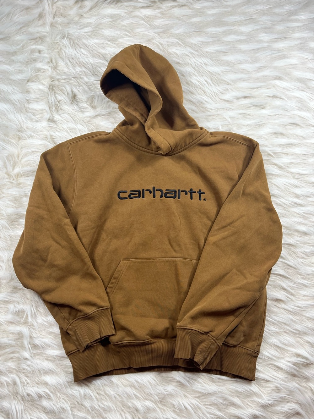 Carhartt Pullover Sweater Men's L Tan